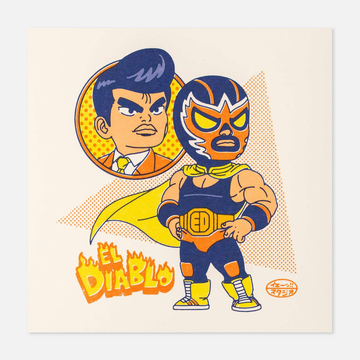 El Diablo - Print - Spailpín - 200x200mm