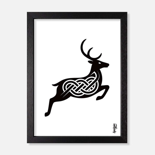 Fia Ceilteach - Print - Spailpín - A5 Framed