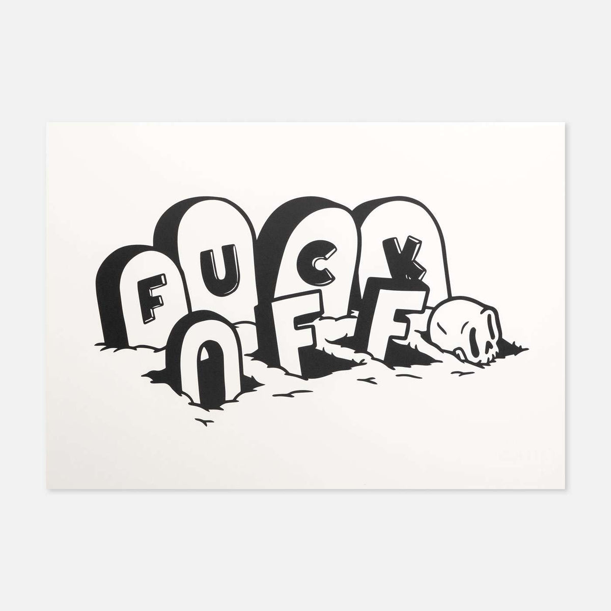 Grave - Print - Spailpín - A3