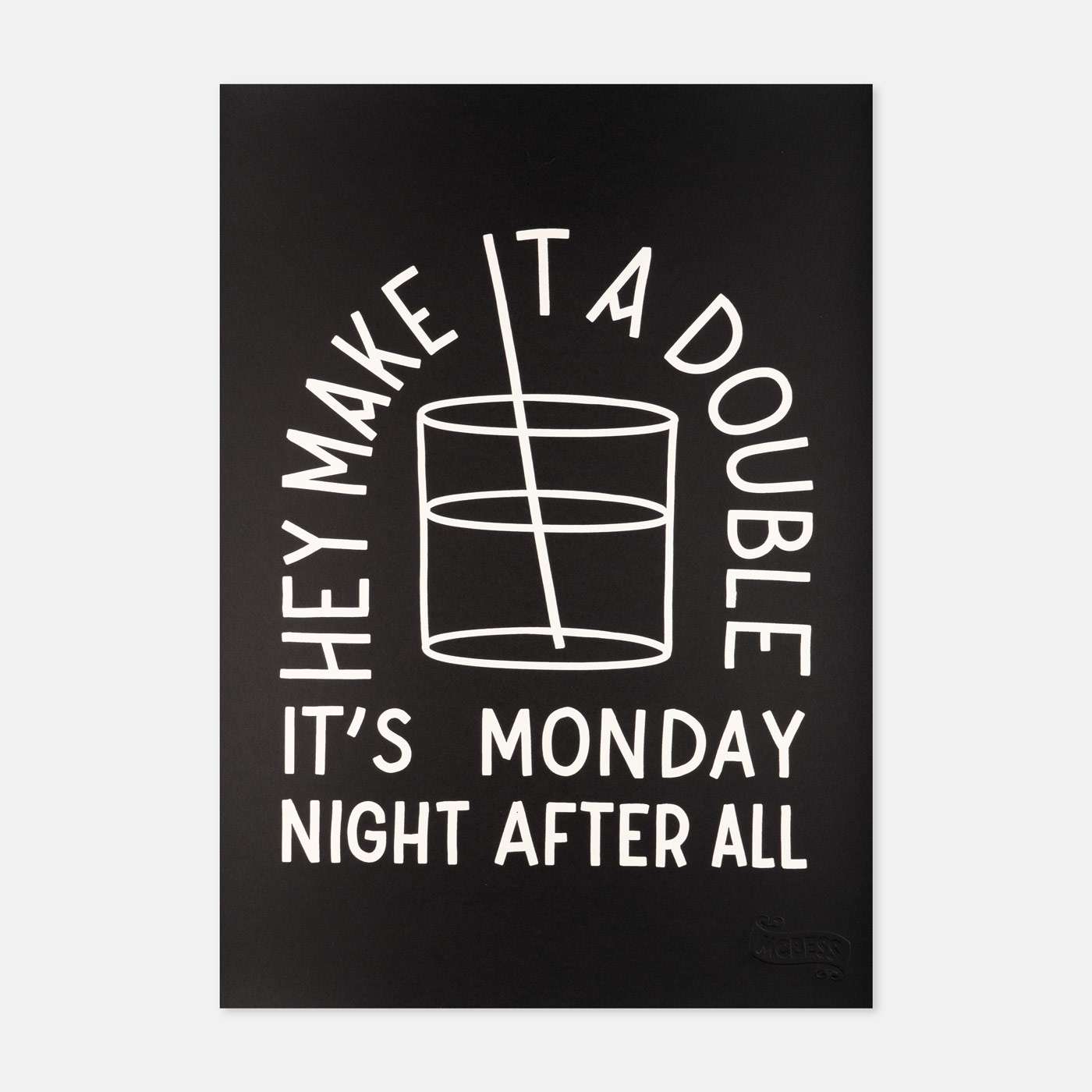 Monday - Print - Spailpín - A3