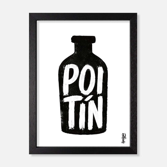 Poitín - Print - Spailpín - A5 Framed