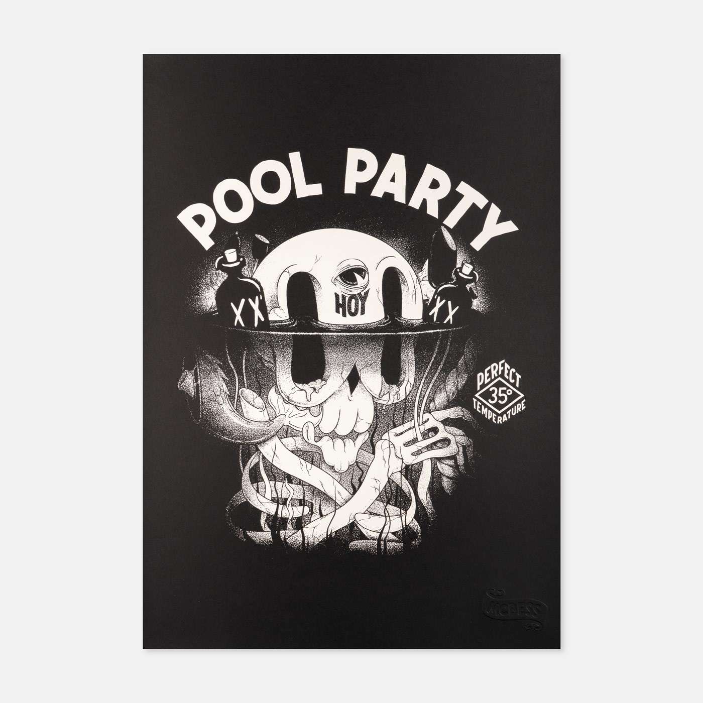 Pool Party - Print - Spailpín - A3