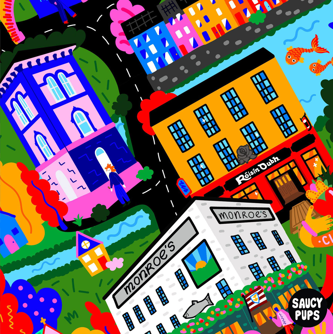 Galway City - Print