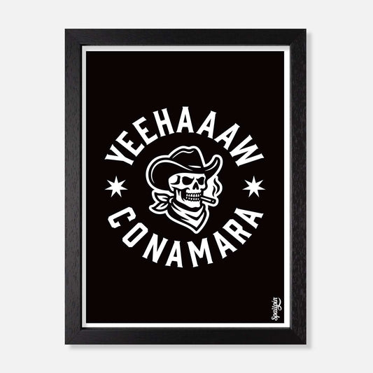Yeehaaaw Conamara - Print - Spailpín - A5 Framed