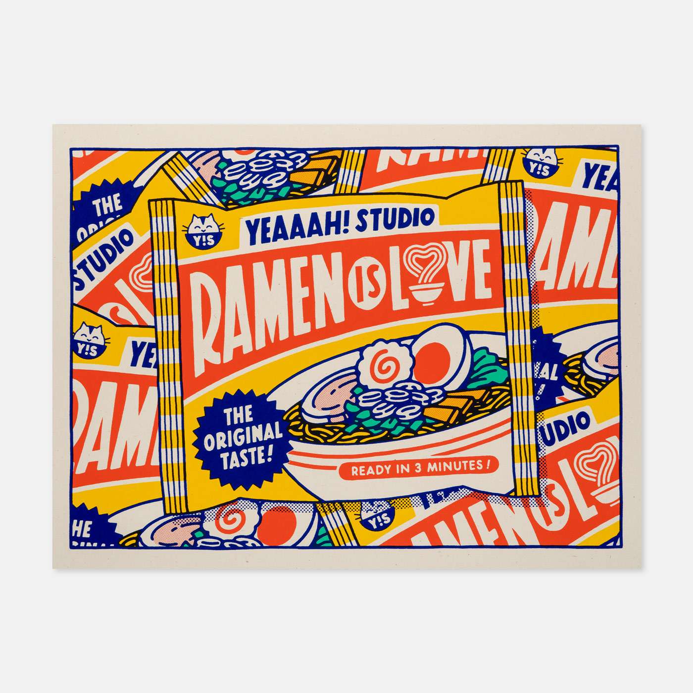 Ramen is Love - Print - Spailpín - 300 x 400mm