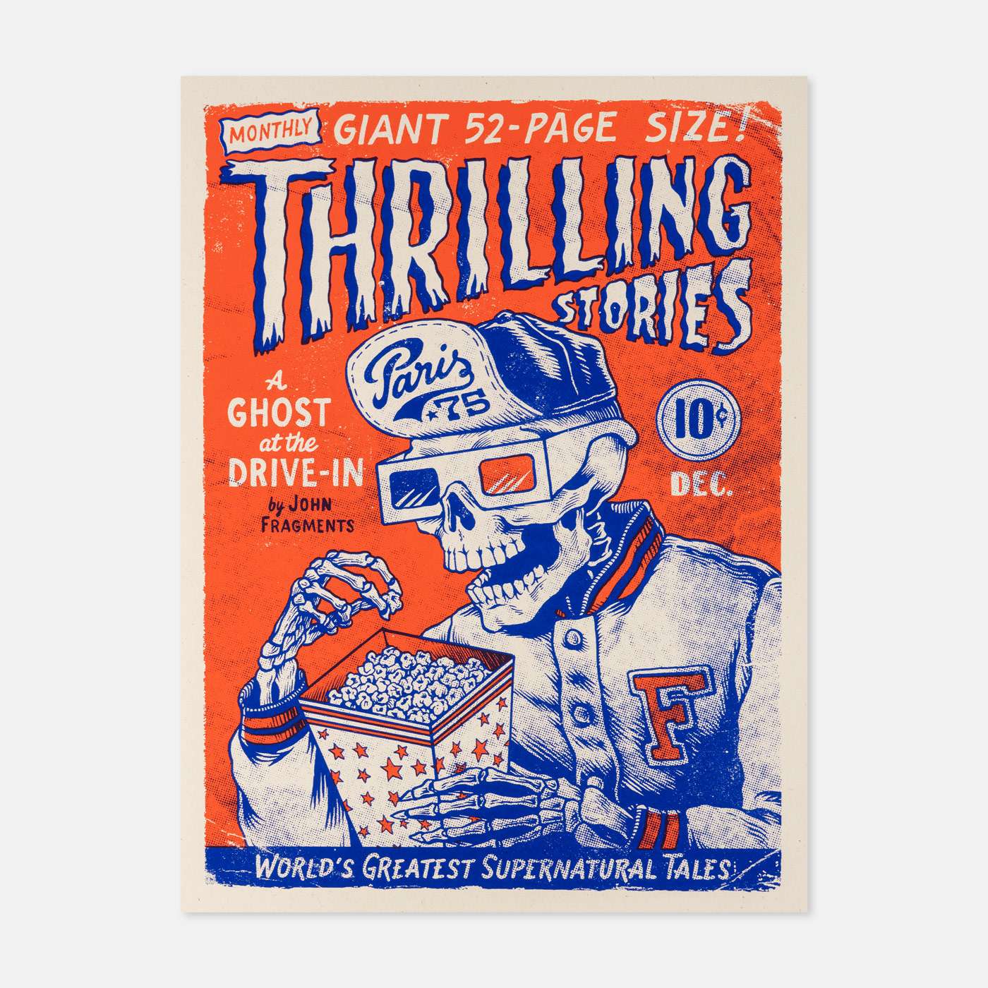 Thrilling Stories - Print - Spailpín - 300 x 400mm