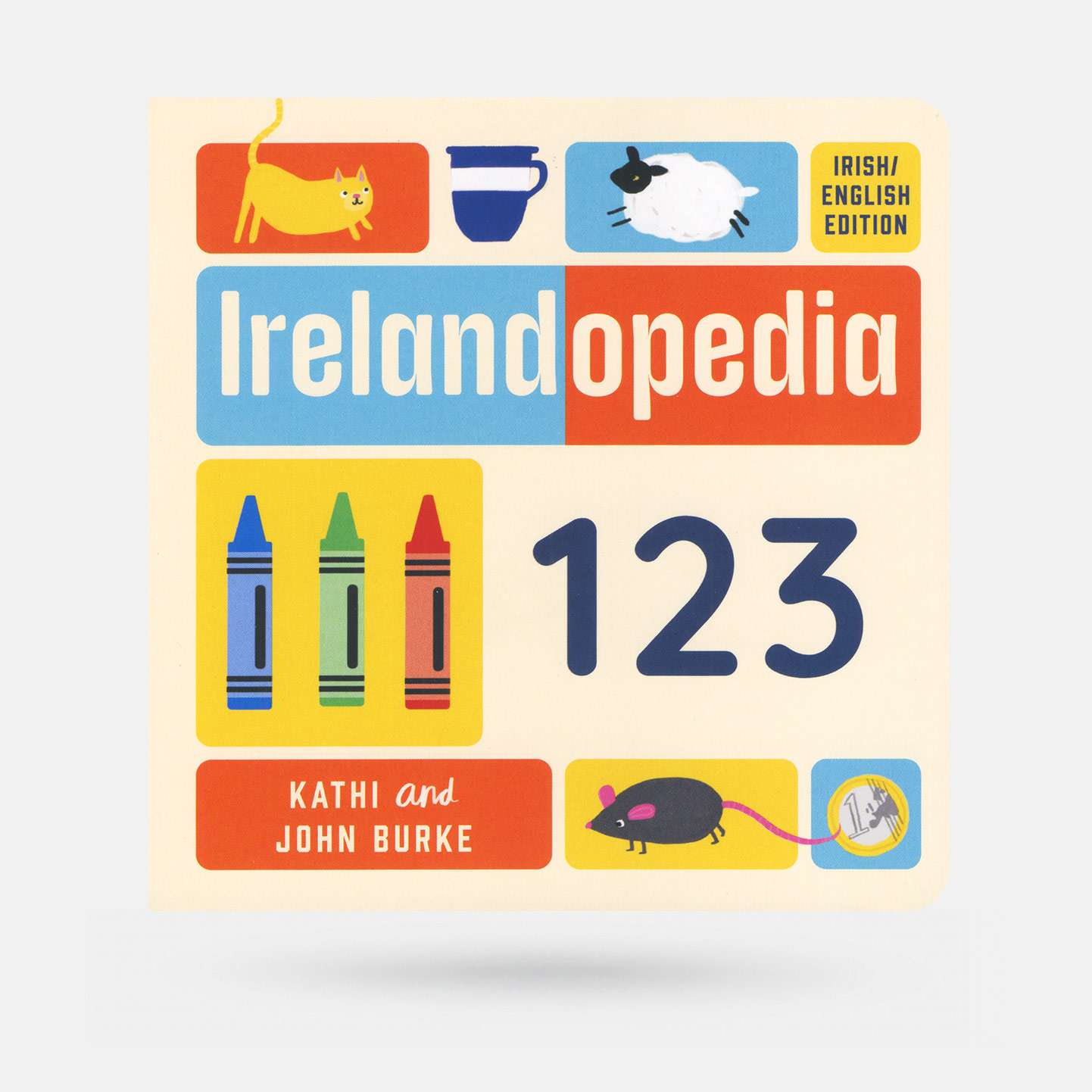 Irelandopedia 123 by Kathi & John Burke - Book - Spailpín