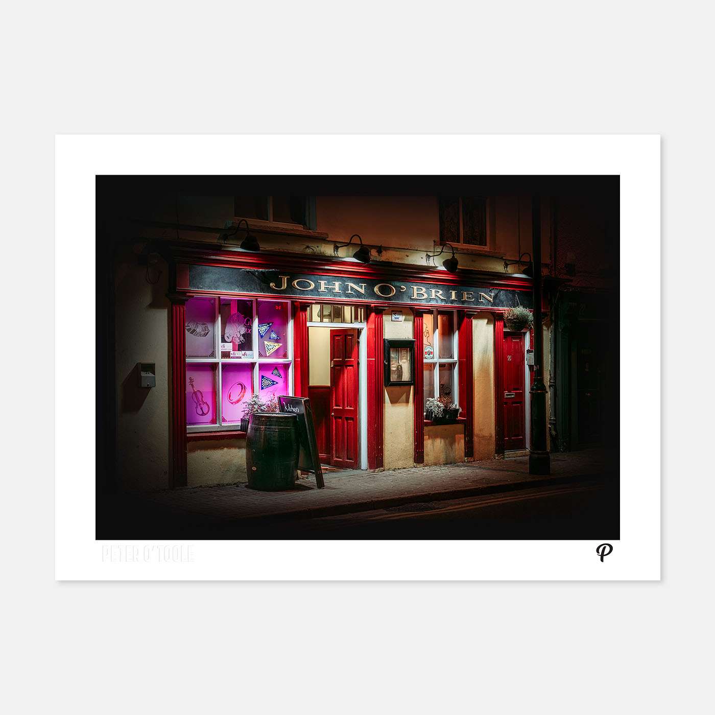 John O'Brien's Pub Print - Spailpín - A4 Print