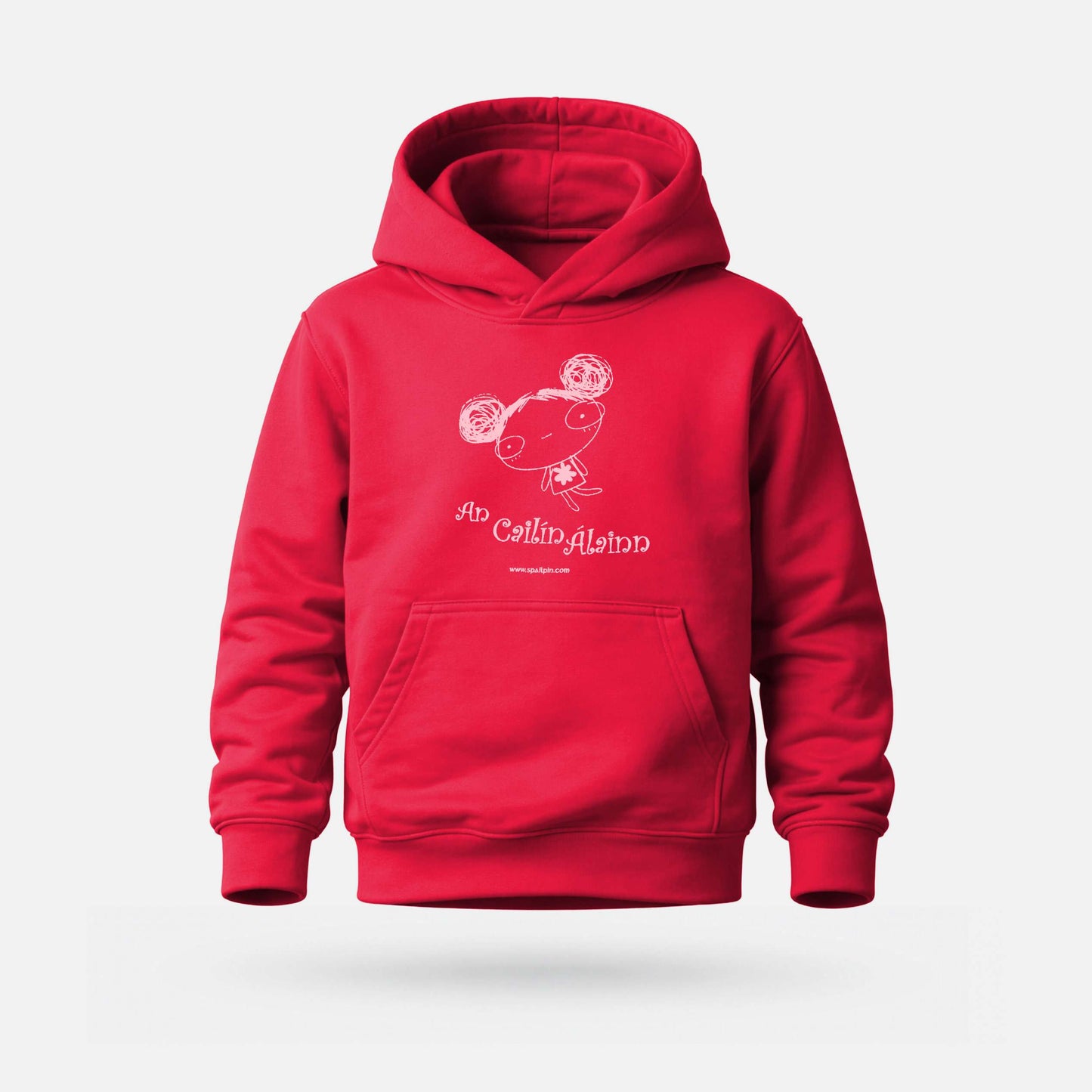 An Cailín Álainn - Kids' Hoodie - Spailpín - 1-2 Years / Fuchsia 3