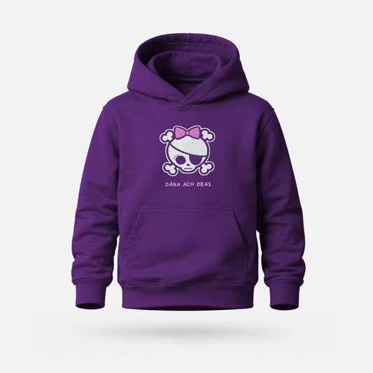 Dána ach Deas - Kids' Hoodie - Spailpín - 1-2 Years / Deep Purple