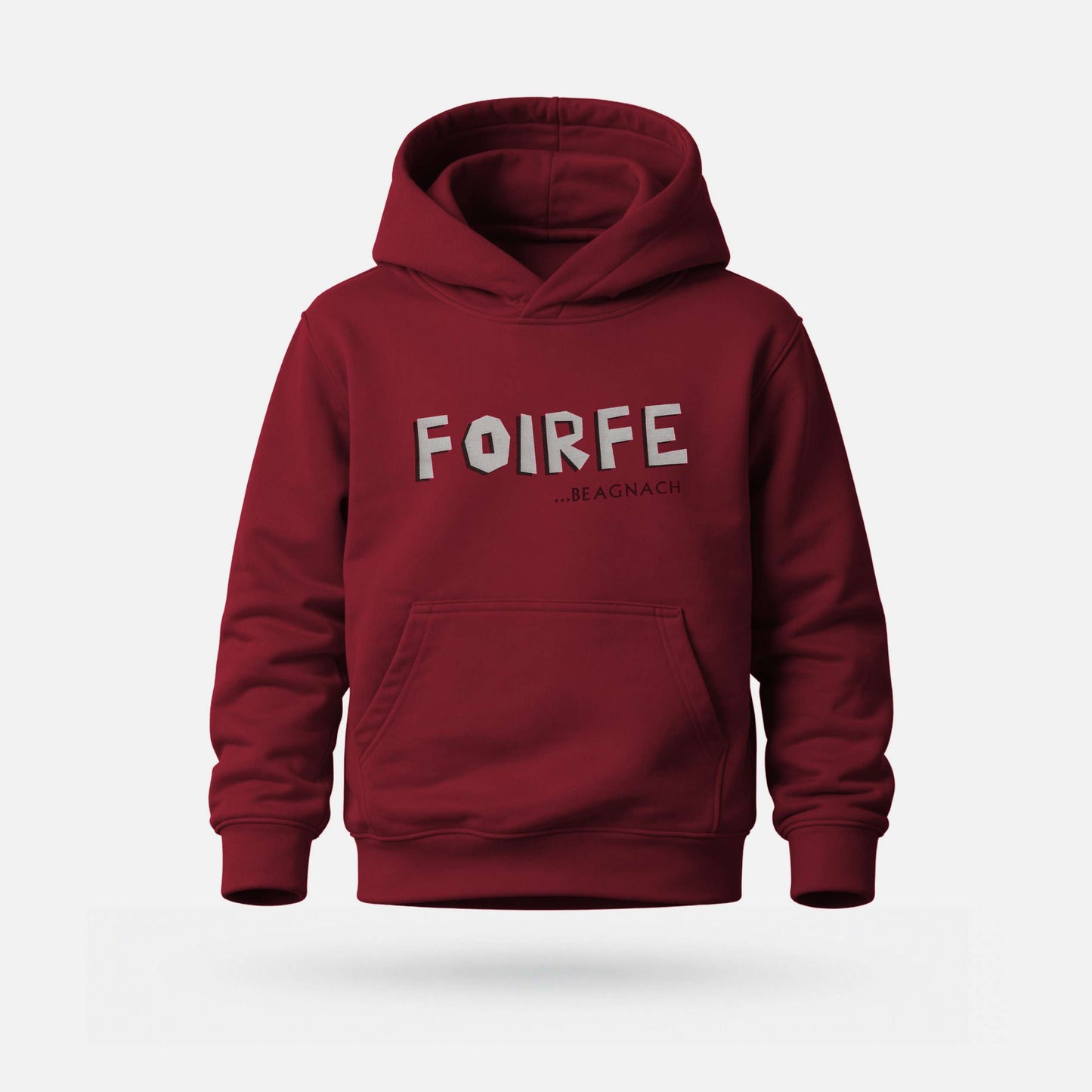 Foirfe - Kids' Hoodie - Spailpín - 1-2 Years / Maroon