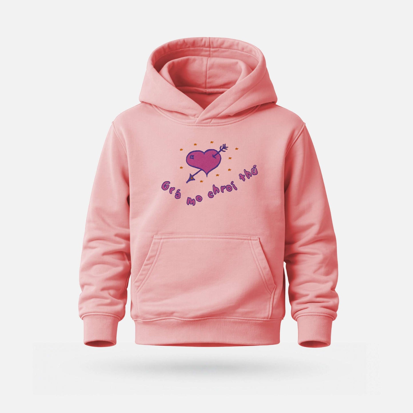 Grá Mo Chrói Thú - Kids' Hoodie - Spailpín - 1-2 Years / Orchid Pink