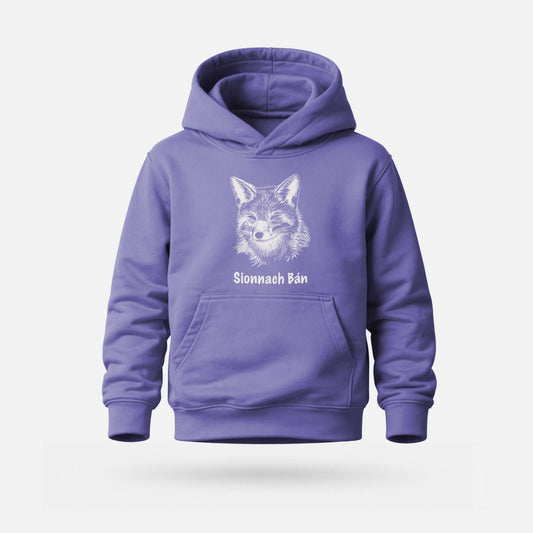 Sionnach Bán - Kids' Hoodie - Spailpín - 1-2 Years / Purple