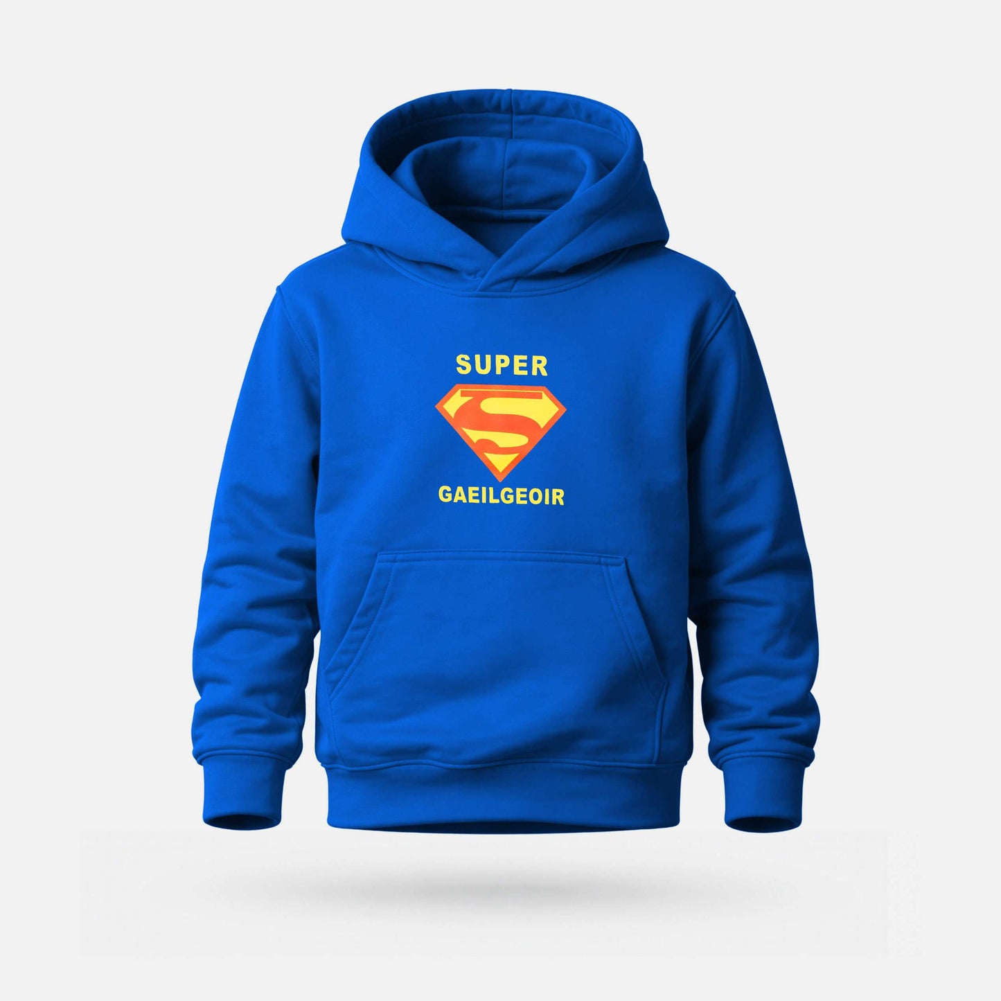 Super Gaeilgeoir - Kids' Hoodie - Spailpín - 1-2 Years / Blue