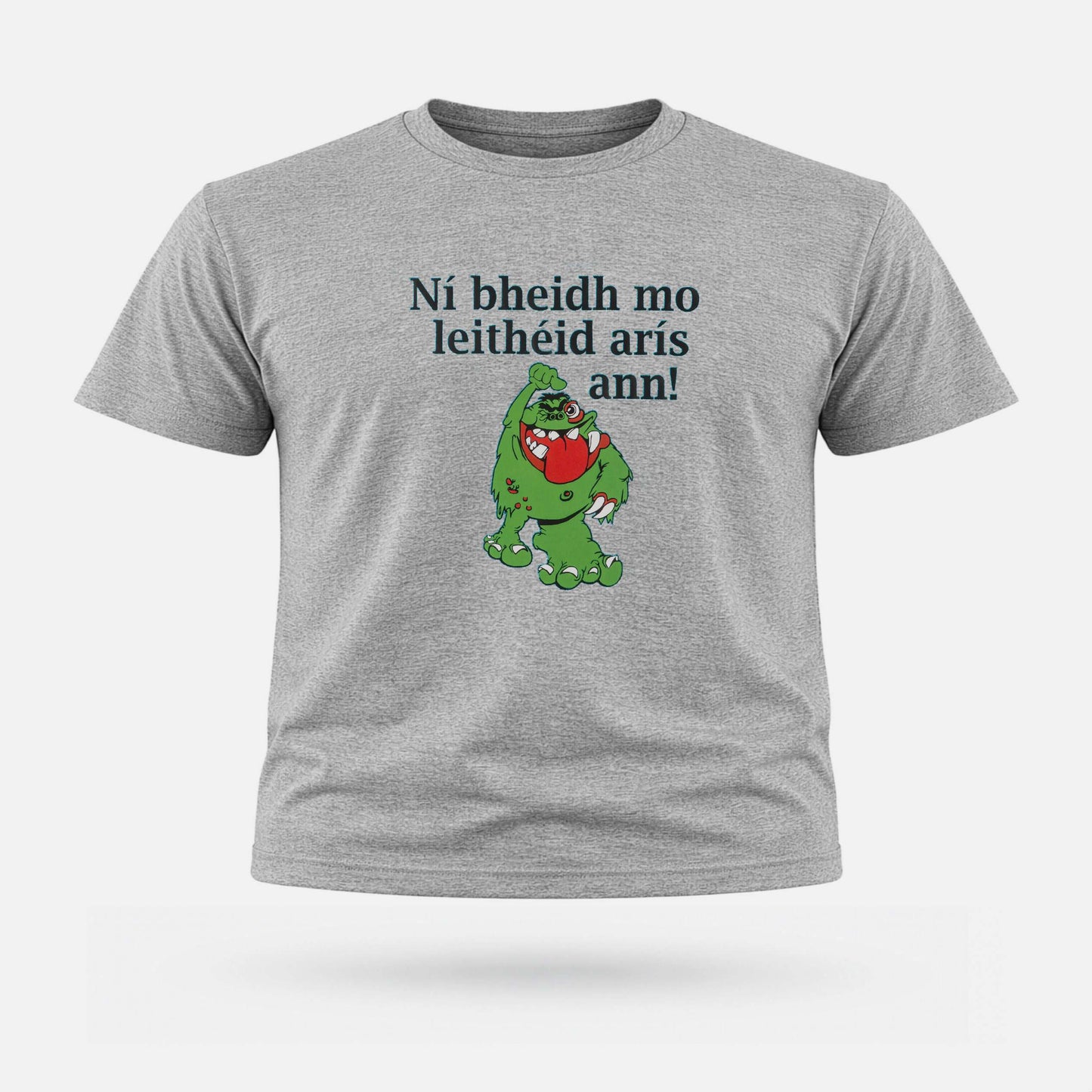 Ní Bheidh Mo Leithéid Arís Ann! - Kids' T-Shirt - Spailpín - 0-3 Months / Grey Melange