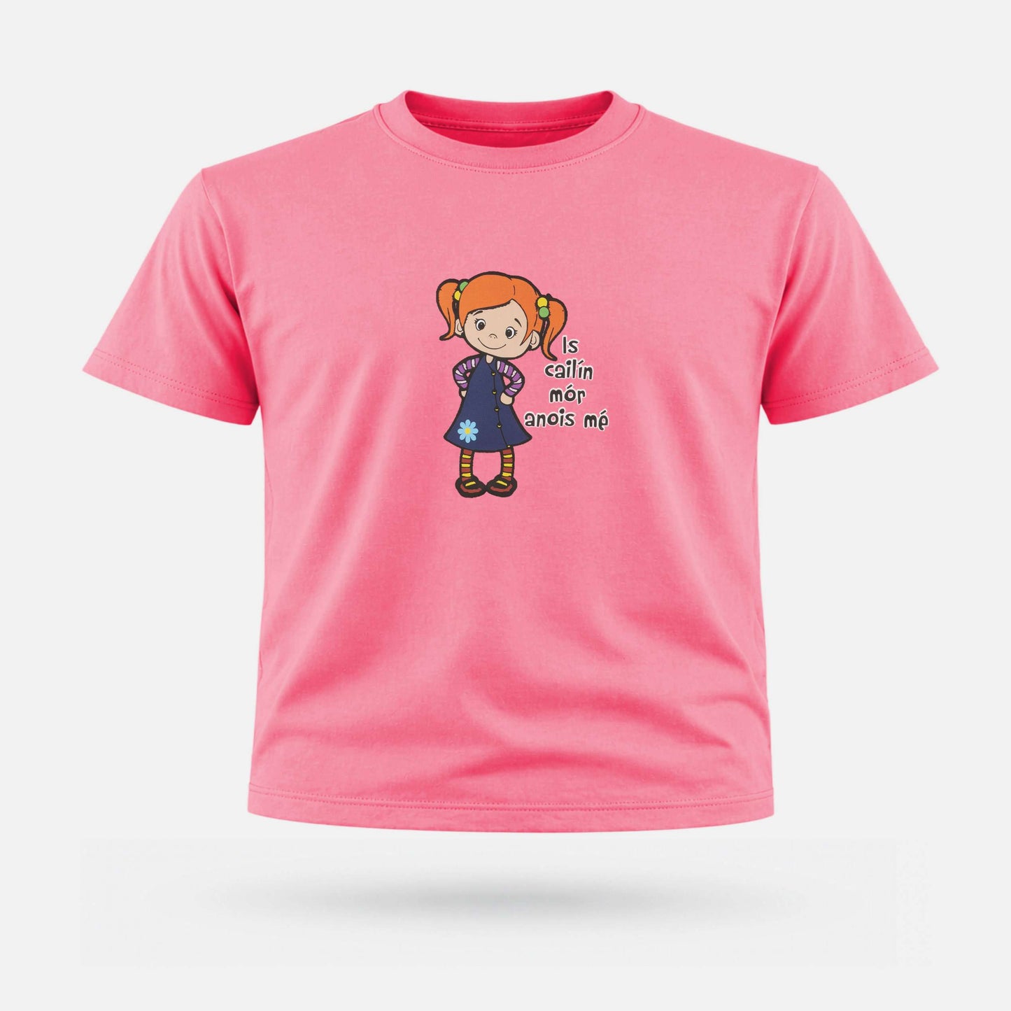 Is Cailín Mór Anois Mé- Kids' T-Shirt - Spailpín - 1-2 Years / Orchid Pink