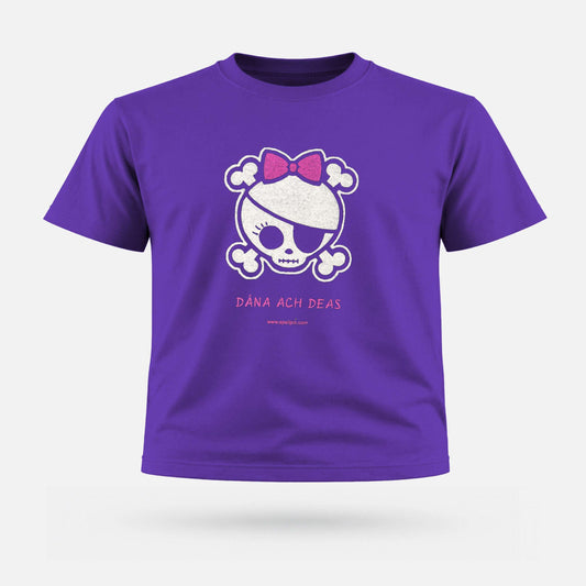 Dána Ach Deas - Kids' T-Shirt - Spailpín - 0-3 Months / Deep Purple