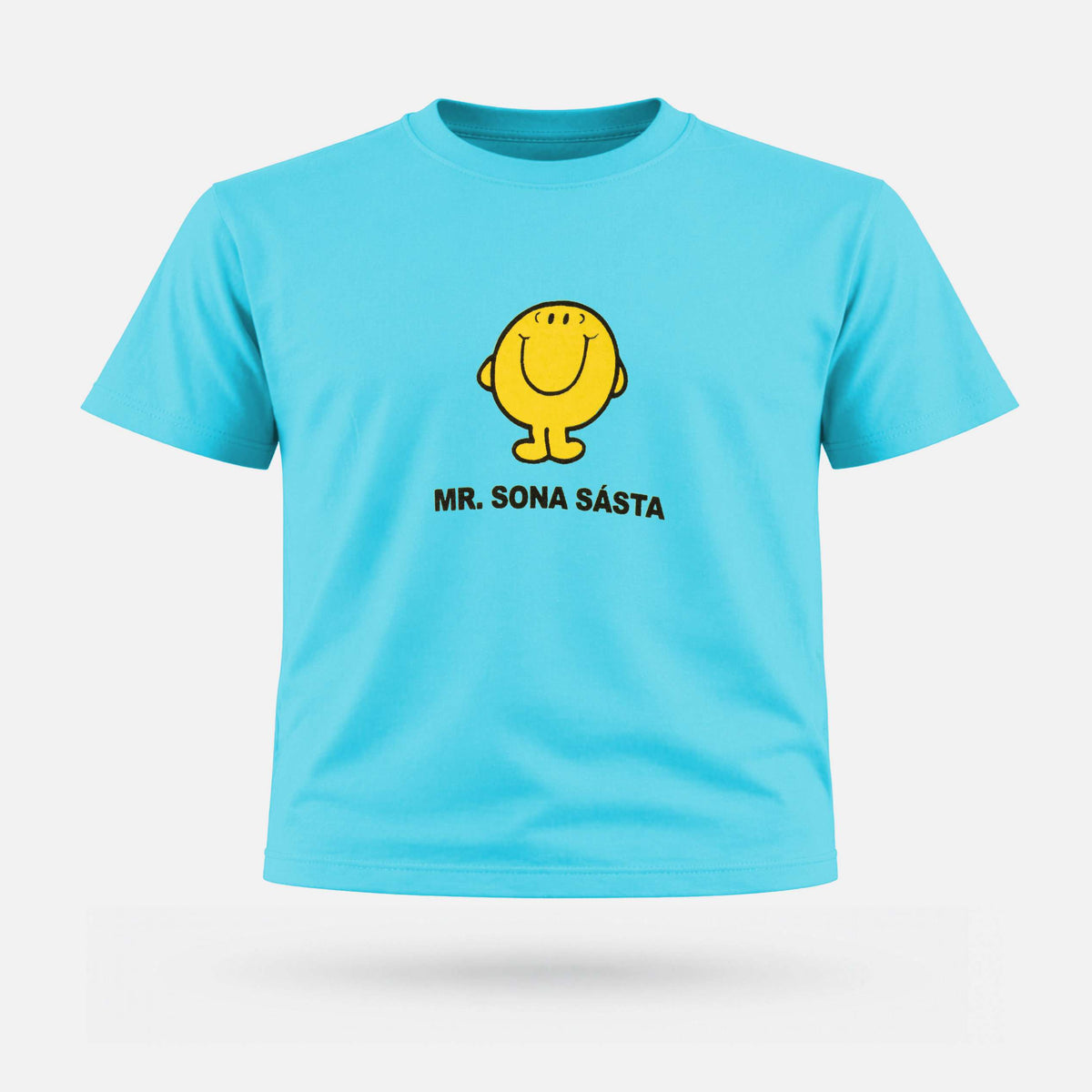 Mr. Sona Sásta - Kids' T-Shirt - Spailpín - 0-3 Months / Atoll Blue