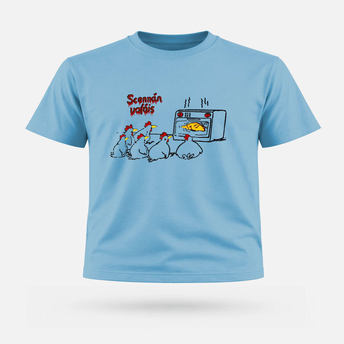 Scannán Uafáis - Kids' T-Shirt - Spailpín - 0-3 Months / Sky Blue