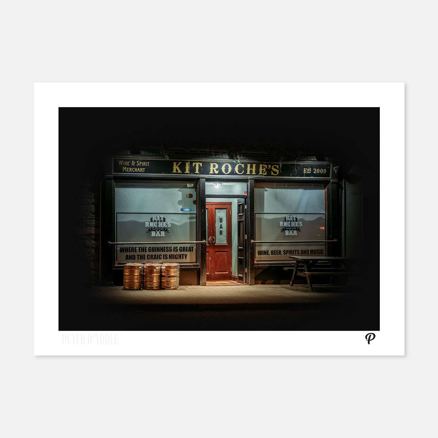 Kit Roche's Pub Print - Spailpín - A4 Print