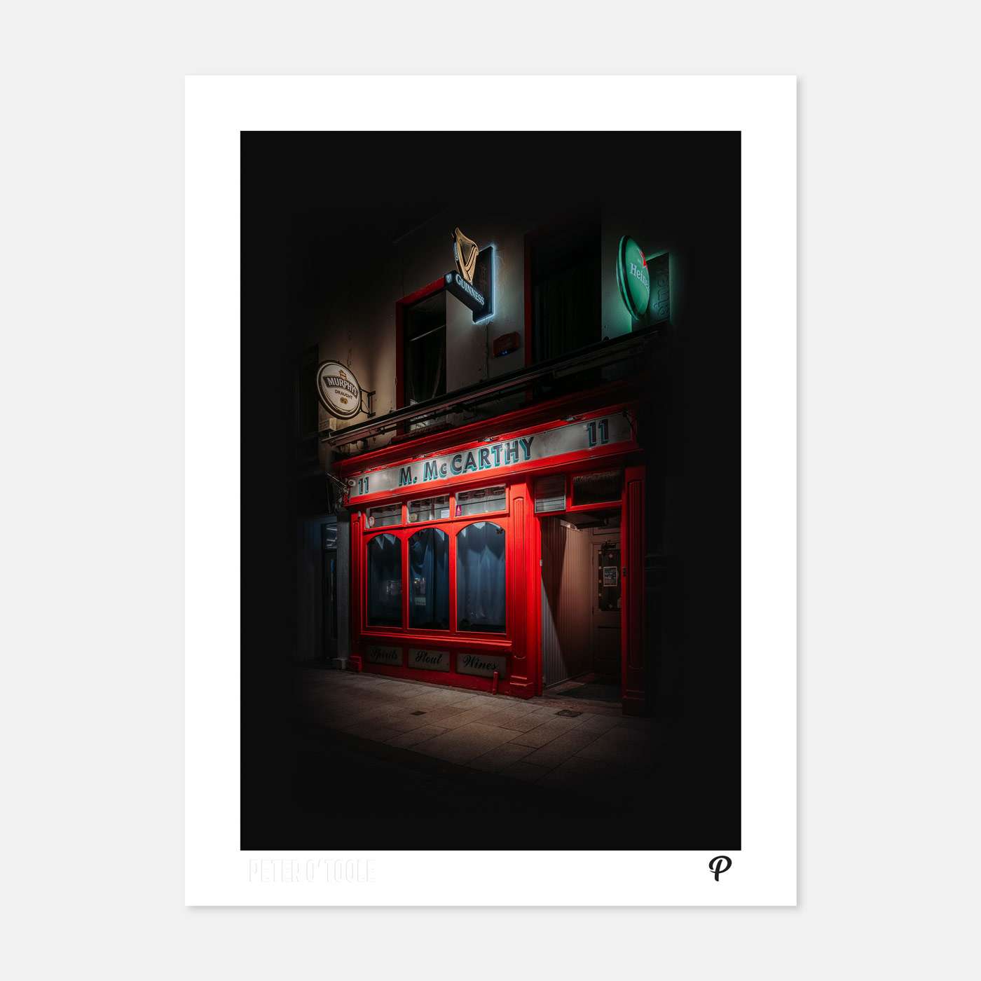 M.McCarthy Pub Print - Spailpín - A4 Print