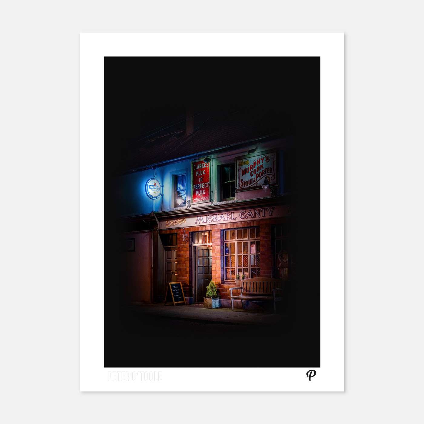 Michael Canty's Pub Print - Spailpín - A4 Print