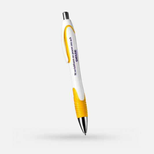 Ní Scíobhann an Peann Seo Ach Gaeilge! - Pen - Spailpín - Yellow