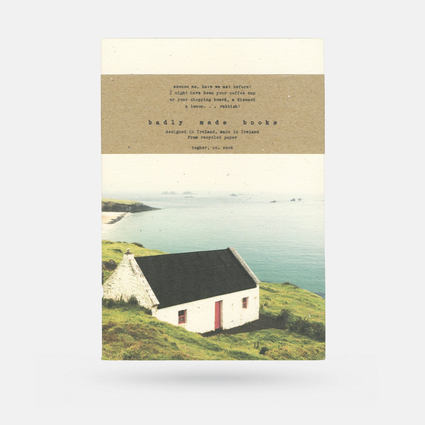 Badly Made Books Cottage - Notebook