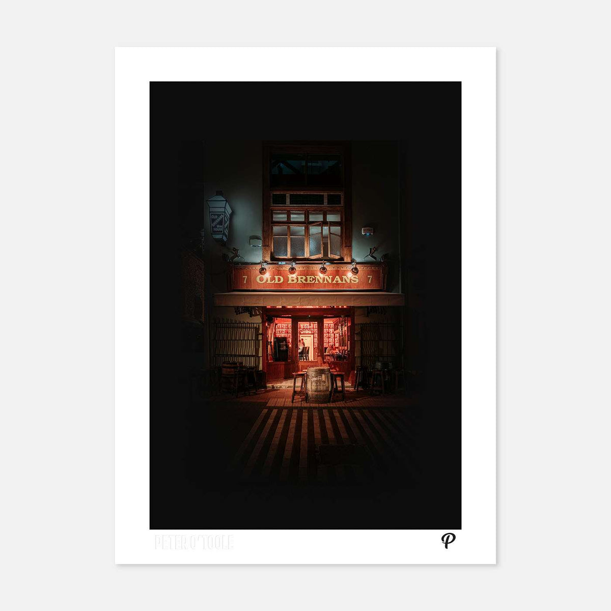 Old Brennan's Pub Print - Spailpín - A4 Print