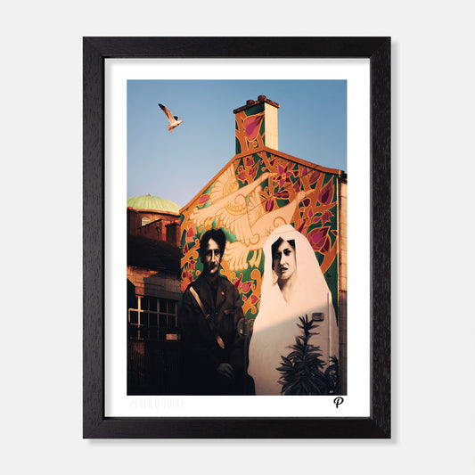 Peter Martin's 'Love Birds' Mural Print