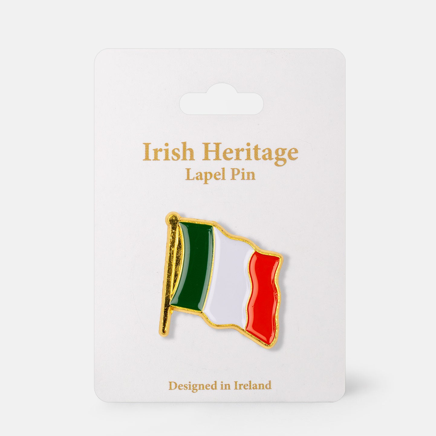 Tri-Colour Irish Flag - Pin