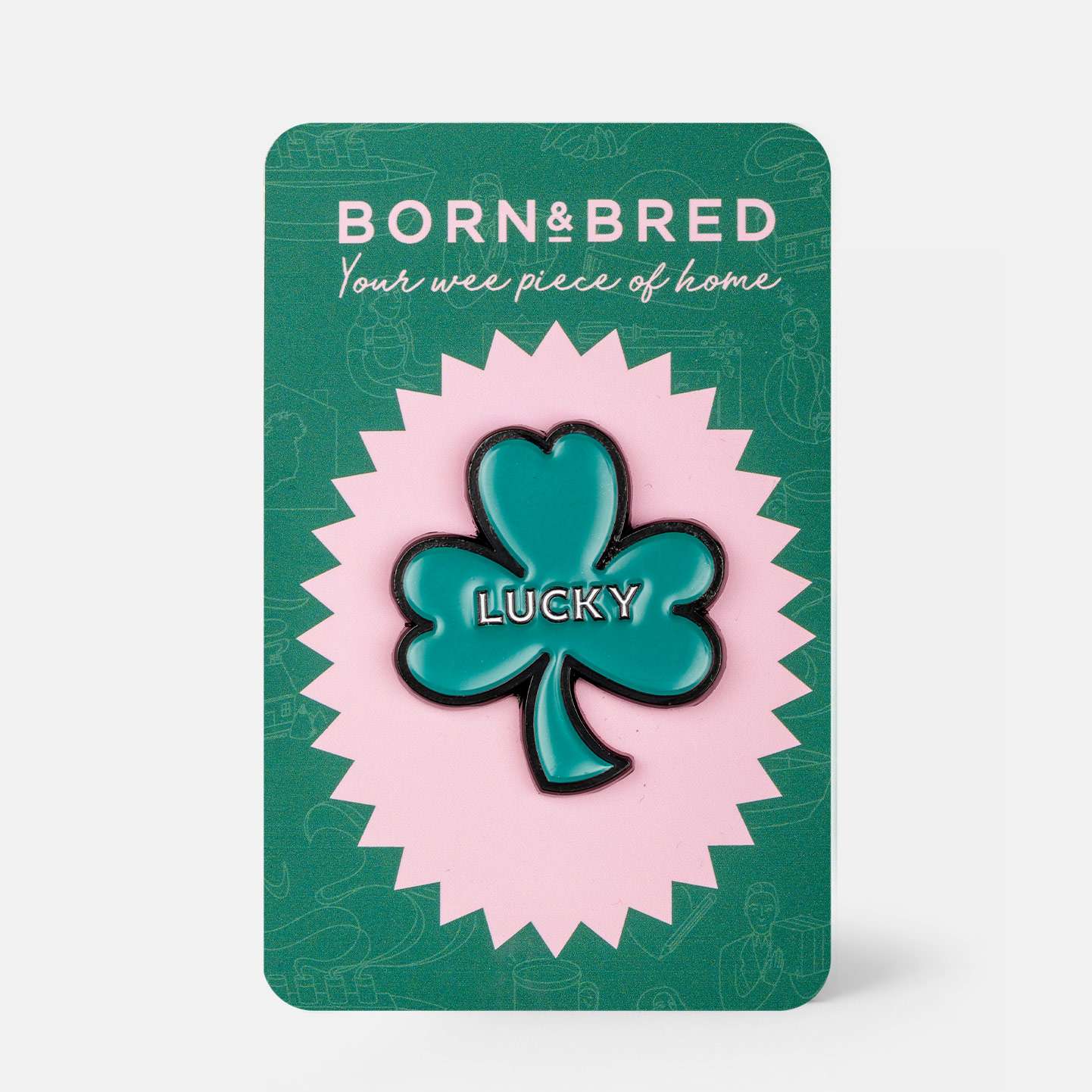 Lucky Shamrock - Pin - Spailpín