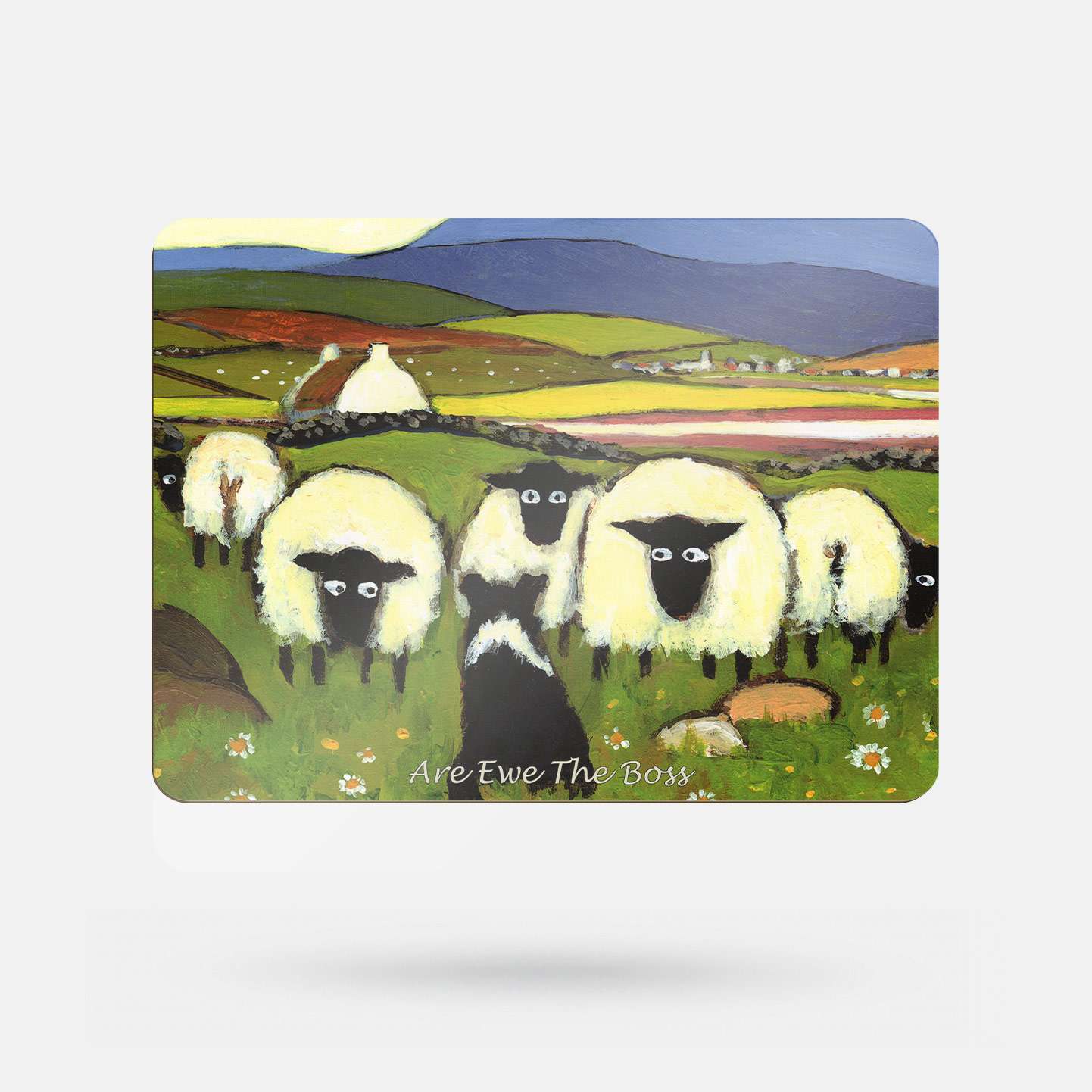 Are Ewe the Boss by Thomas Joseph - Placemat - Spailpín