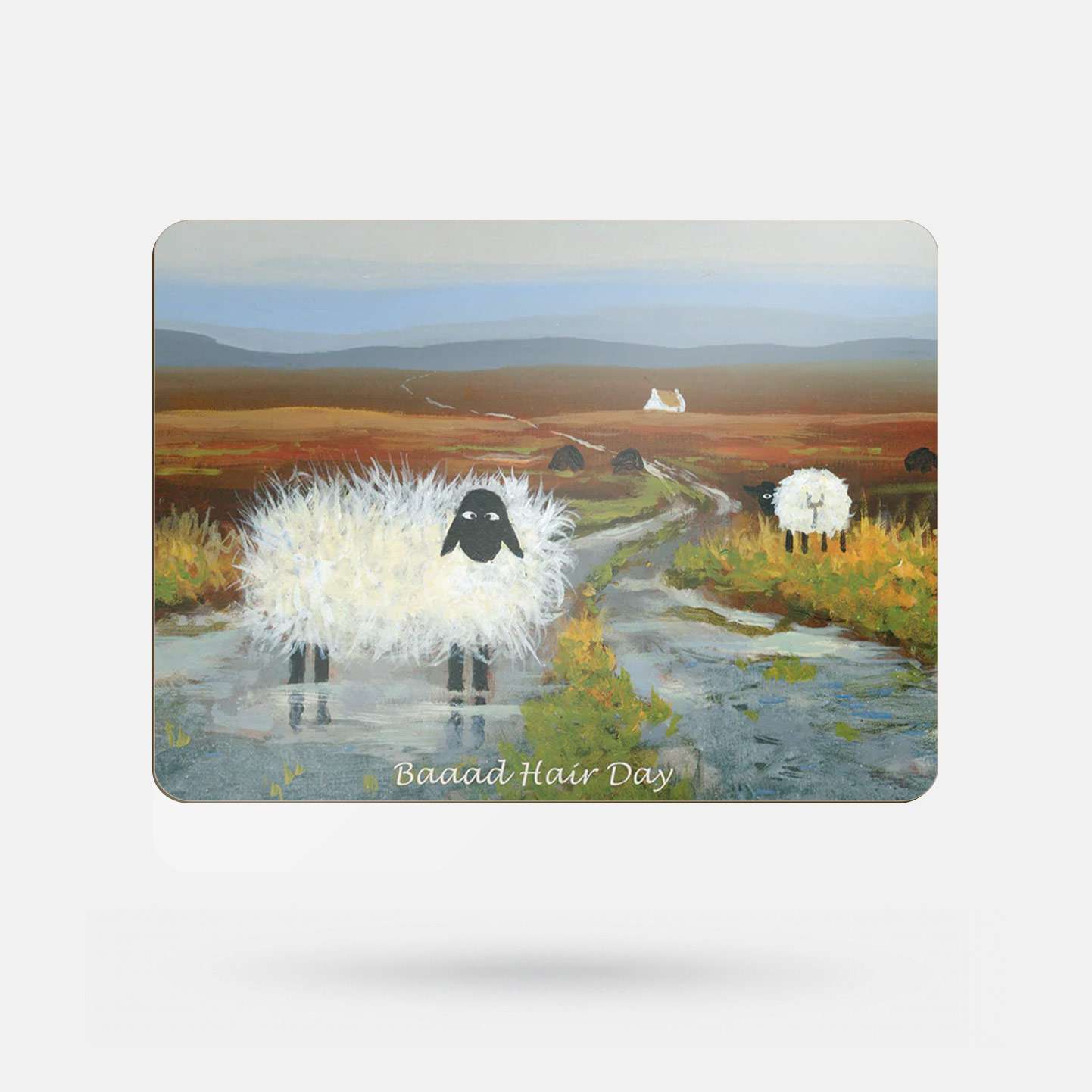 Baaad Hair Day by Thomas Joseph - Placemat - Spailpín
