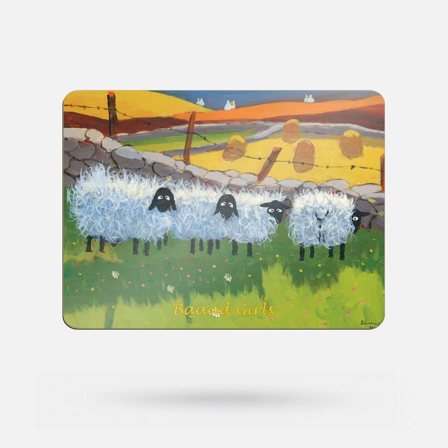 Baaad Girls by Thomas Joseph - Placemat - Spailpín