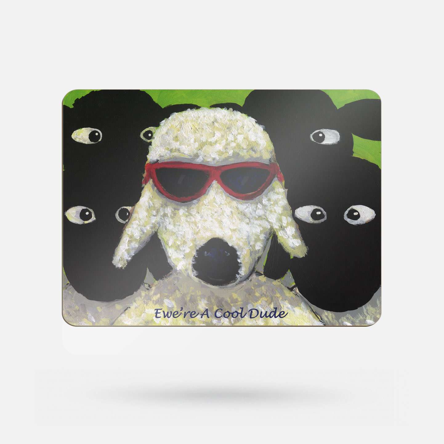 Ewe're a Cool Dude by Thomas Joseph - Placemat - Spailpín