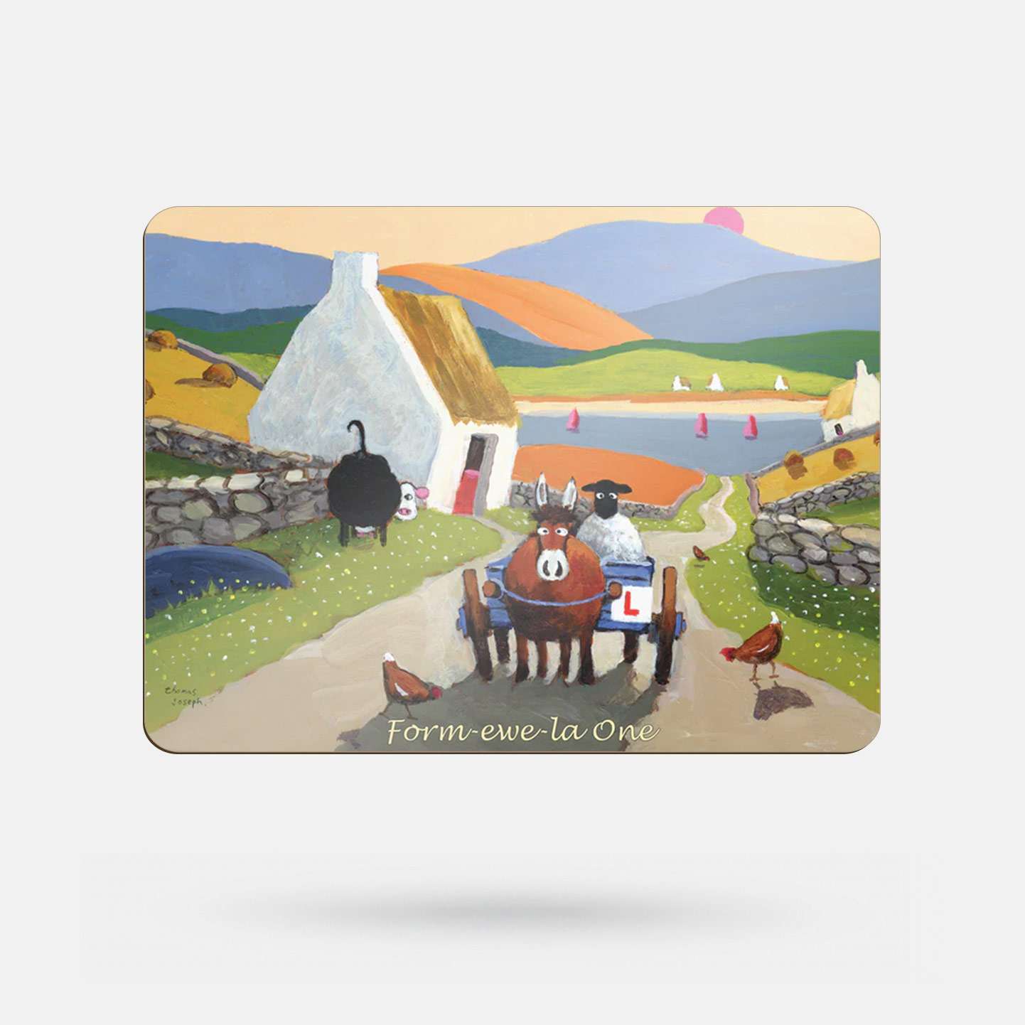 Form Ewe La One by Thomas Joseph - Placemat - Spailpín