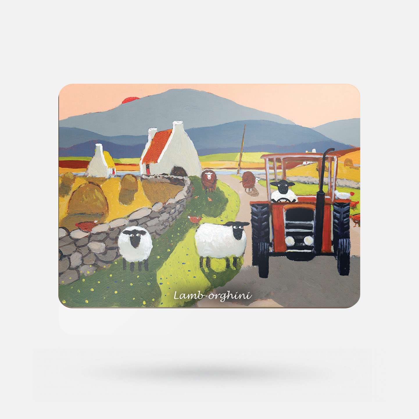 Lamb-Orghini by Thomas Joseph - Placemat - Spailpín
