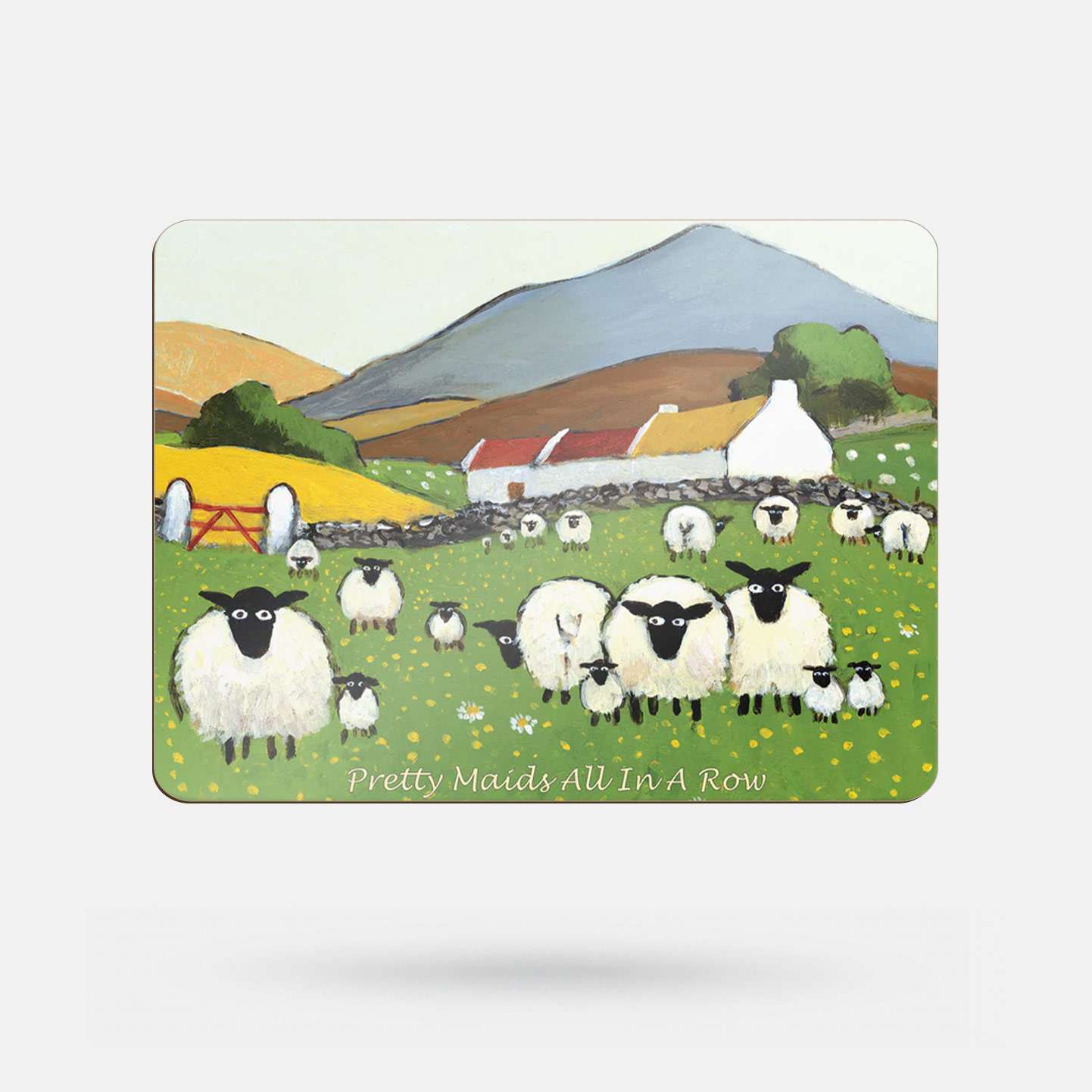 Pretty Maids all in a Row by Thomas Joseph - Placemat - Spailpín