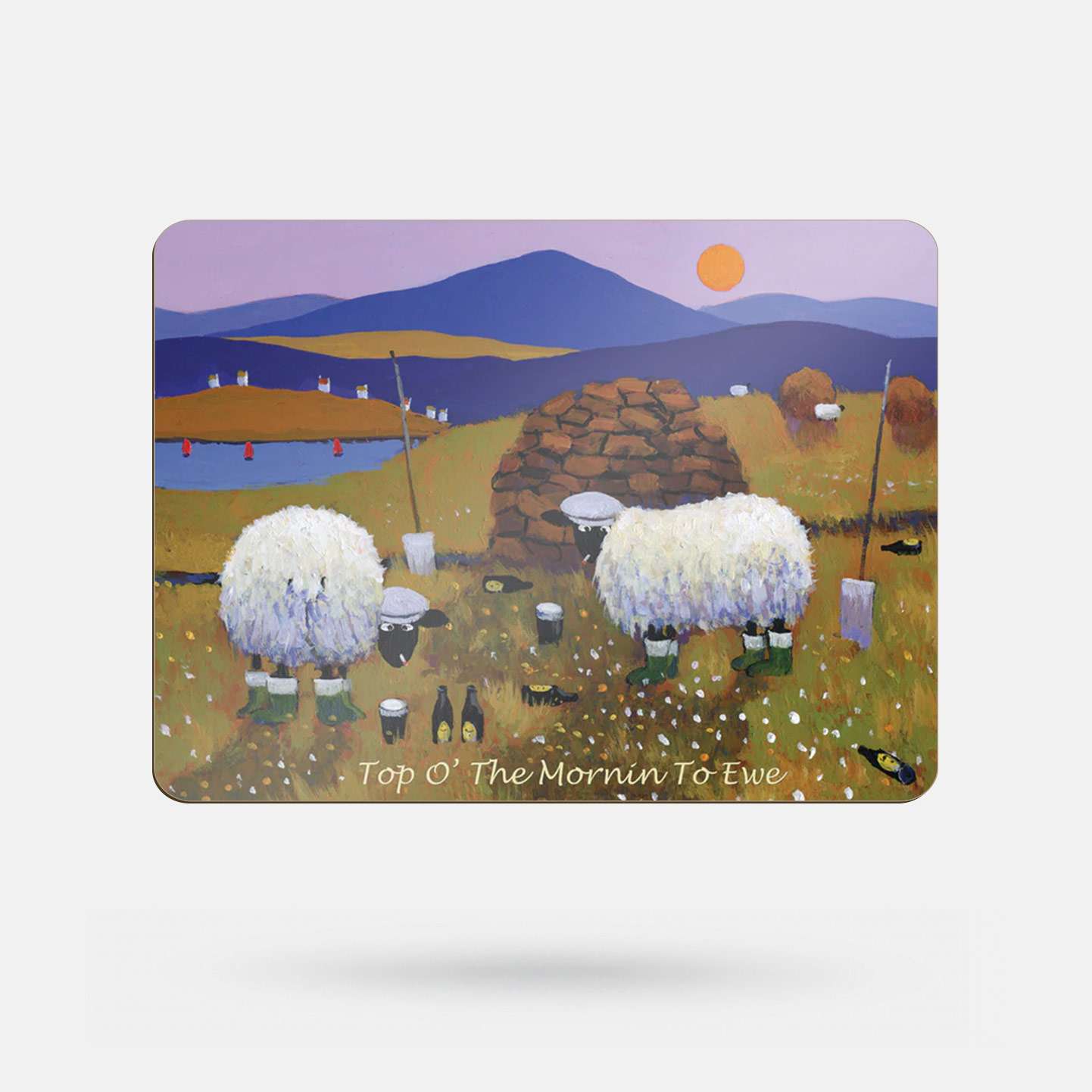 Top O' the Mornin To You by Thomas Joseph - Placemat - Spailpín