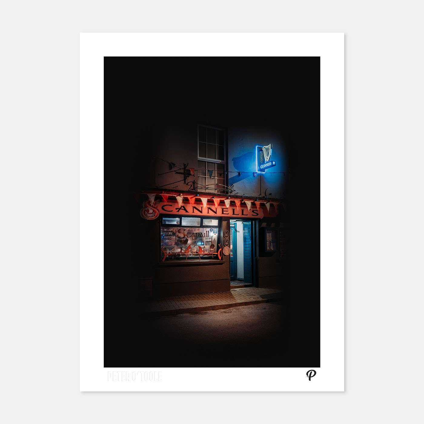 Scannells Pub Print - Spailpín - A4 Print
