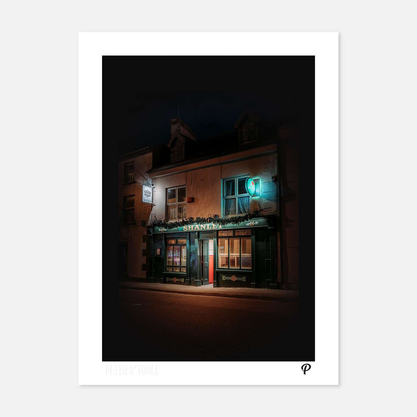 Shanley's Pub Print - Spailpín - A4 Print