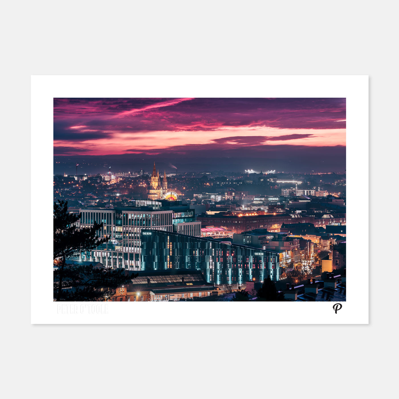 Smouldering Sunset 2021 (Landscape) - Prionta