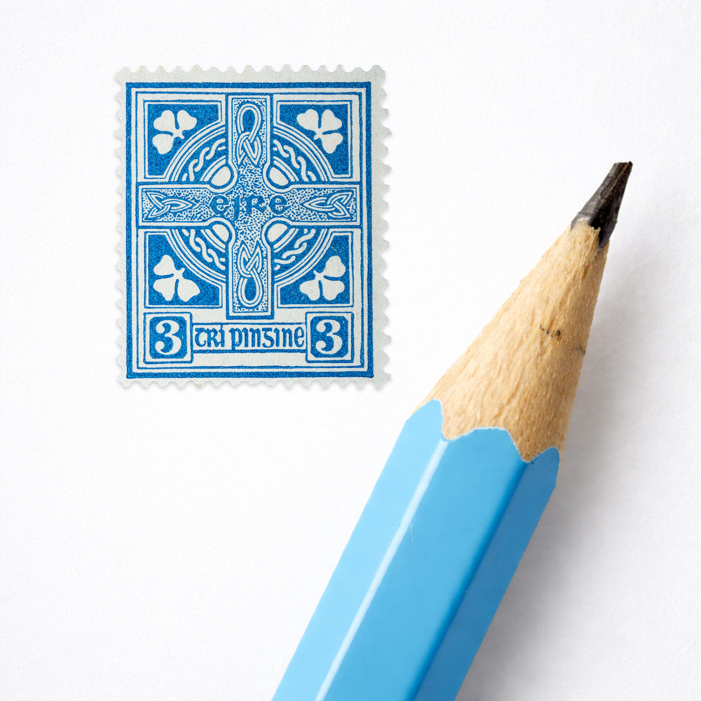 3d Éire Celtic Cross Definitive Stamp - Print