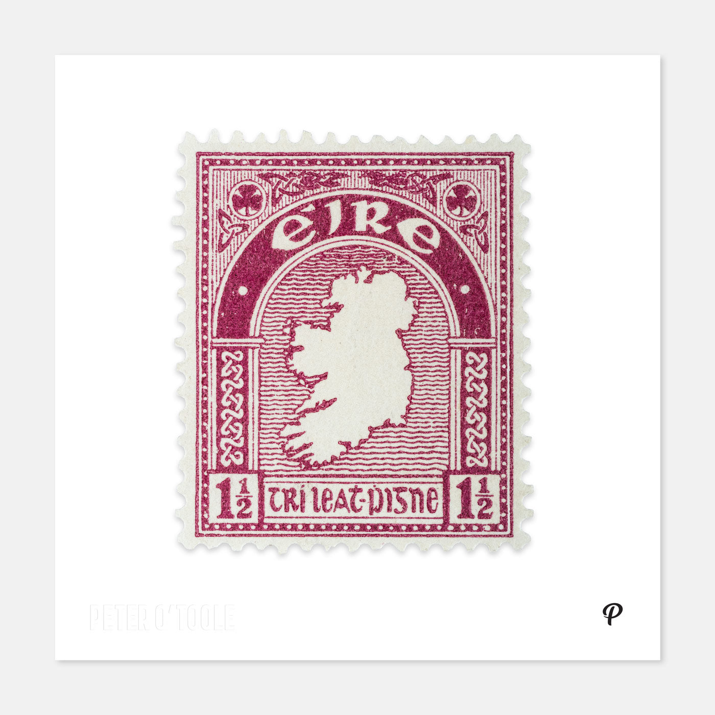 Stampa Buan 1½p Éire Léarscáil na hÉireann - Prionta