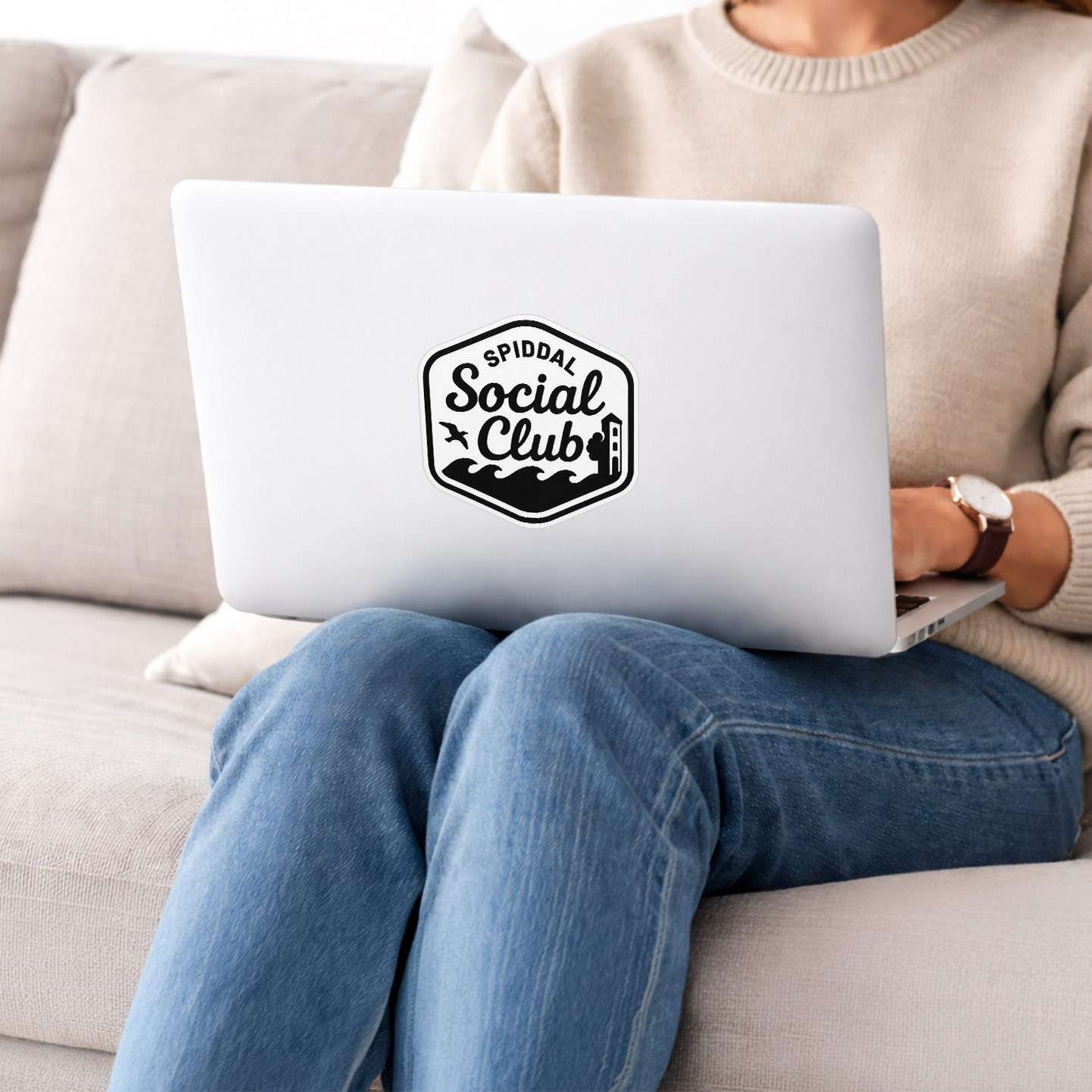 Spiddal Social Club - Sticker - Spailpín