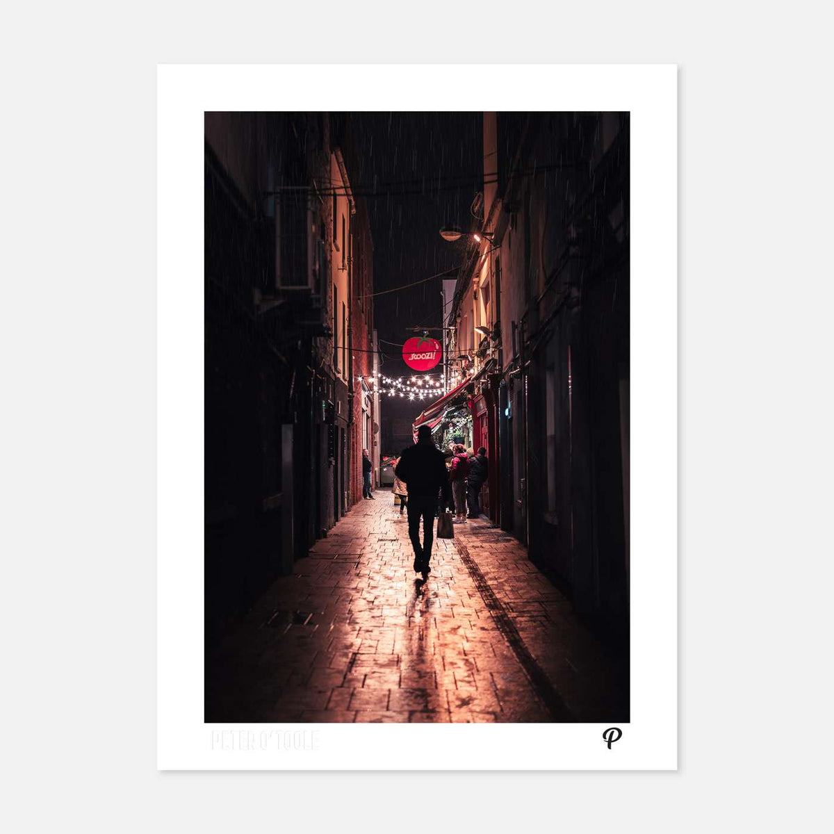 Strolling to Scoozi Print - Spailpín - A4 Print