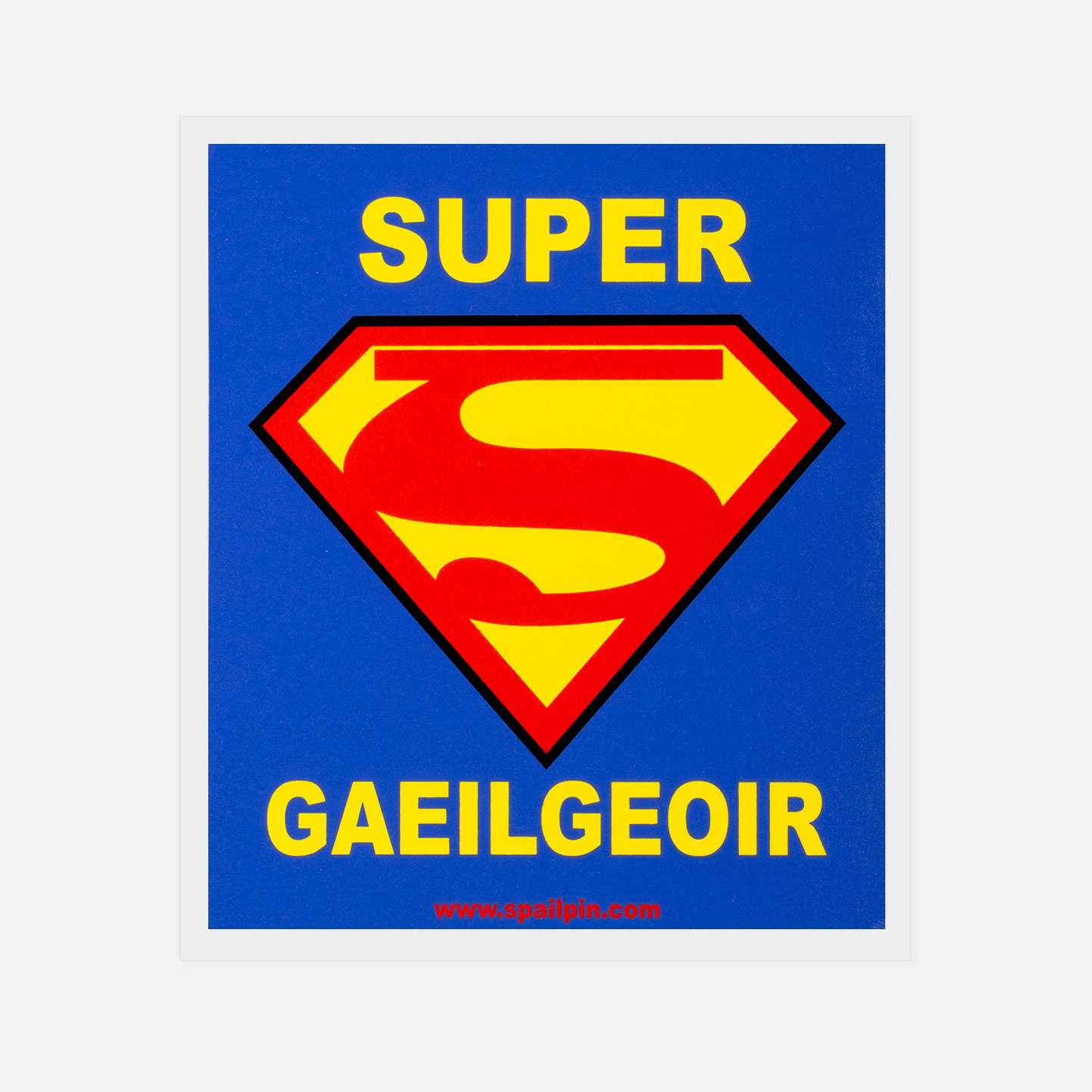 Super Gaeilgeoir - Sticker - Spailpín
