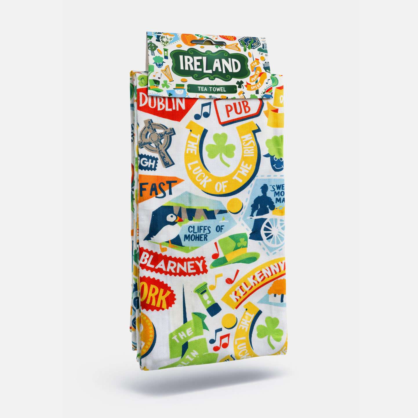 Vintage Ireland - Tea Towel - Spailpín
