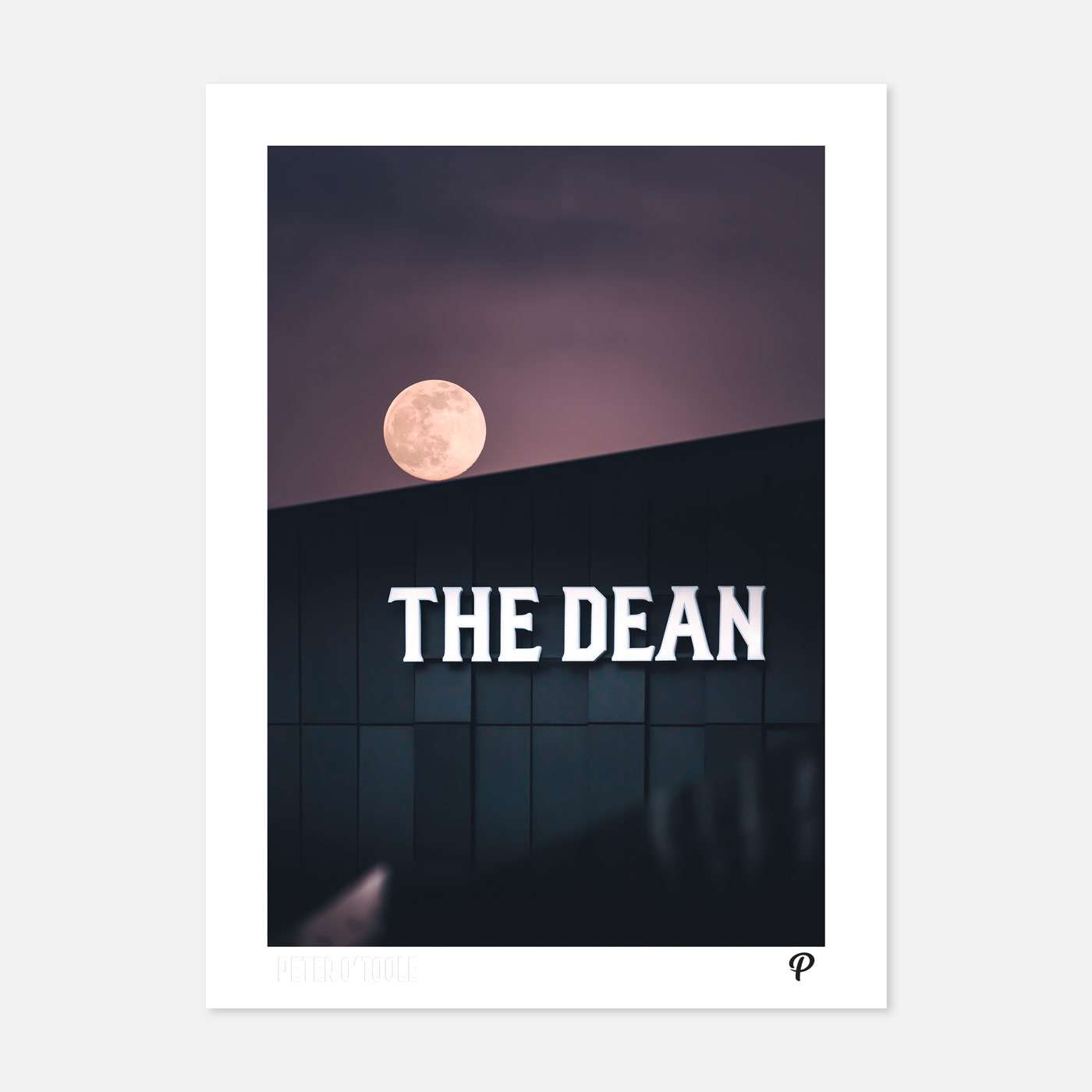 The Dean’s Moonrise Print - Spailpín - A4 Print